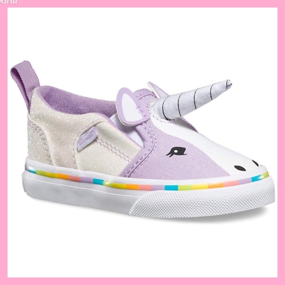 unicorn slip on shoes